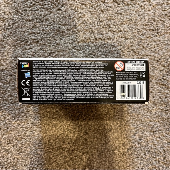 FALL SALE!! NIB MINI Lite-Brite…85 Pegs, 4 Art Templates. Adorable, fun gift!! - Picture 8 of 8